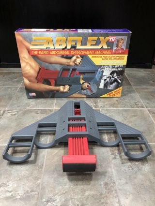 Abflex Ab Flex As Seen On Tv Abdominal Usa Exercise Vintage Box