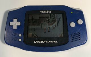 Vintage TOYS R US Blue Nintendo Gameboy Advance Authentic Limited Edition 2