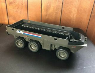 Vintage Gi Joe Troop Transport Truck Vehicle Apc 1983 Hasbro Army Military.