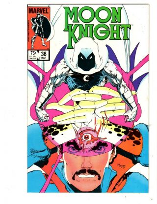 Moon Knight 36 Mike Kaluta Dr Strange Vintage 1984 9.  0 Vf/nm Vol 1