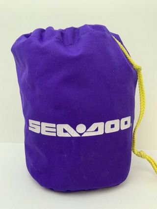 Vintage Seadoo Sand Anchor Purple Cordura Nylon Bag
