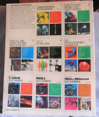 Vintage How to Select & Use NIKON & NIKKORMAT SLR Cameras by Carl Shipman 1978 2