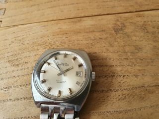 Vintage Swiss Emperor Automatic Gents Watch,  25 Jewels,  2472 Movement,  Runs Well.