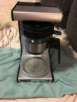 Vintage Norelco 12 Cup Dial A Brew Electric Coffee Maker Model Hb5150 1500w