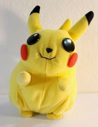 Vintage 90s Toy Pikachu Plush Stuffed Pokémon Nintendo Play By Play