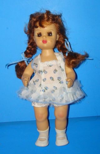 Vintage Tiny Terri Lee Doll W Tagged Dress