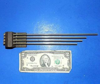 Vintage Four Rod Clock Chime Bar No.  1 For Wall Or Mantle Clock - 10 5/8 "