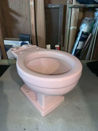 Vintage American Standard Pink Toilet - Bowl Only