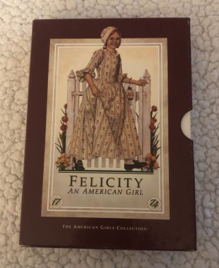Vintage American Girl Boxed Set Felicity Softcover Books 1 - 6 Paperback Slipcase