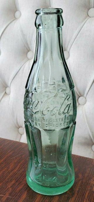 Vintage 1948 Patent D - 105529 Coca Cola Bottle From Muncie Indiana