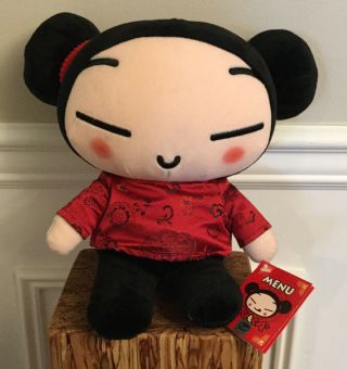 Vintage Pucca South Korean Plush Doll Anime Vooz 2006 With Tag