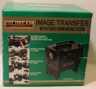 Vintage Goldbeam Cpm - 500 Image Transfer System W/ Stereo Sound Mixing System