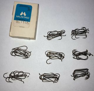 Vintage Mustad Viking Fishing Hooks for Fly Tying Size 6 Qual 9671 2