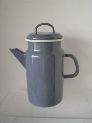 Dexam Vintage Home Coffee Pot 2.  36l/ 2.  5 Quarts - Slate Grey Enamelware England