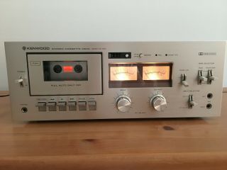 Vintage Kenwood Kx - 830 Stereo Cassette Deck - For Repair,  W/box,  Etc
