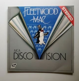 Fleetwood Mac Documentary And Live Concert Laserdisc Video Vintage