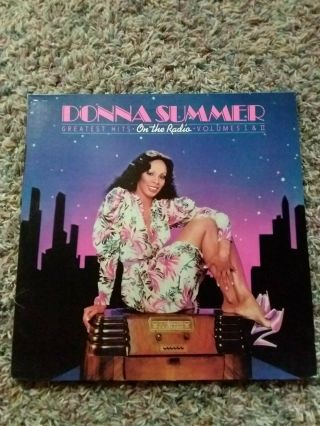 1979 Donna Summer " On The Radio " Vintage Vinyl Record Album