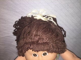 1983 Cabbage Patch Kids Brown Eyes Brown Hair Girl Doll Appalachian Art 2