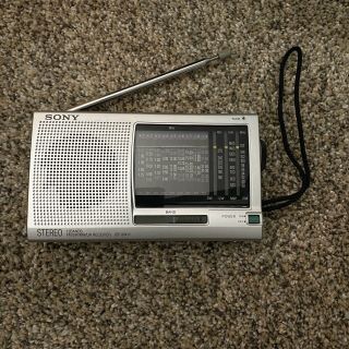 Vintage World Band Receiver Shortwave Radio Sony Icf - Sw11 | Fm/sw/mw/lw |