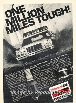 1979 Ford Ltd Ii Police Cop Car Million Mile Advertisement Print Art Car Ad J742