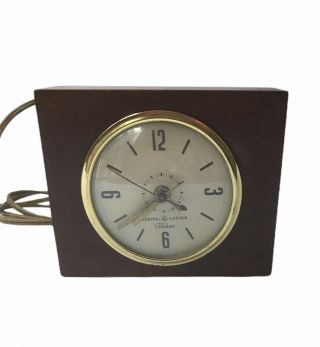Vintage General Electric Telechron Clock 7h246 - &