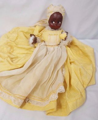 Vintage African Americana Toaster Cover Doll