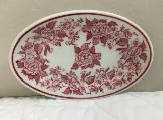 Vintage Restaurant Ware,  Mini Platter,  Pink/white Flowers,  Jackson China,  Boston