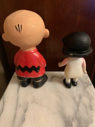 VINTAGE 1950/60’s UNITED FEATURE SYNDICATE CHARLIE BROWN AND LUCY DOLLS 2