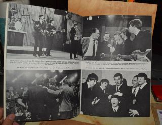 vintage 1964 The BEATLES on broadway,  by whitman,  words and pictures 3