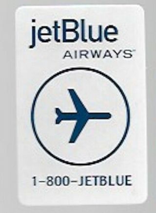 Jetblue Airlines Single Playing Card - 1