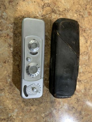 Vintage Minox B Subminature Spy Camera W/complan 1:3,  5 F=15mm
