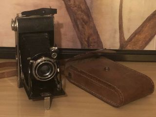 Vintage Agfa Anastigmat Jgestar Film Camera With Case
