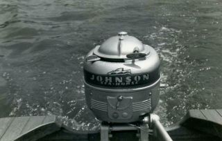 Vt476 Vtg Photo Johnson Sea Horse Outboard Motor,  Iowa C 1940 