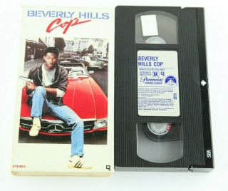 Beverly Hills Cop 1985 Vhs Tape Eddie Murphy 80s Video Movie Vintage