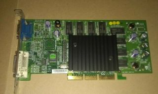 Vintage Nvidia Geforce 3 Ti200 64mb Ddr Agp 4x Video Card