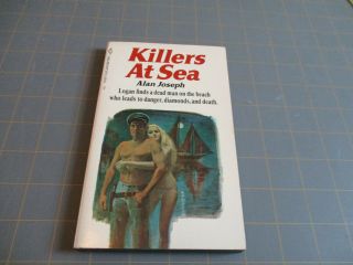 Killers At Sea By Alan Joseph (1970) Vintage Action Adventure P/b