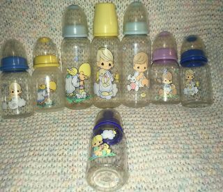 Vintage Precious Moments Baby Bottle’s Luv’ N Care 4&8 Oz