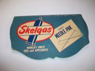 Vintage Family Needle Pak W/ Advertising Skelgas Duluth Minn.