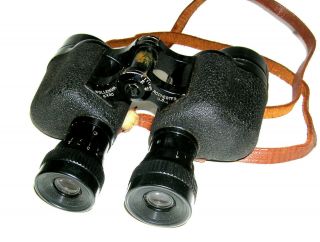 Vintage Wollensak 6 x 30 Rochester USA Binoculars w/Strap and Case 2