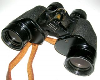 Vintage Wollensak 6 x 30 Rochester USA Binoculars w/Strap and Case 3