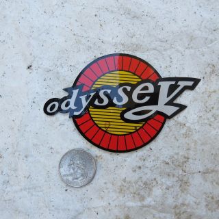 Odyssey Decal Bmx Stickers Racing Vintage Cruiser Freestyle Frame