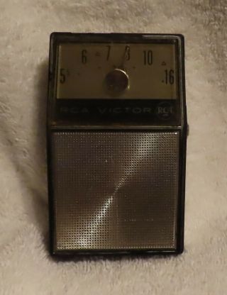 Vintage Rca Victor Transistor Radio Model 3 - Rh - 31,  Parts