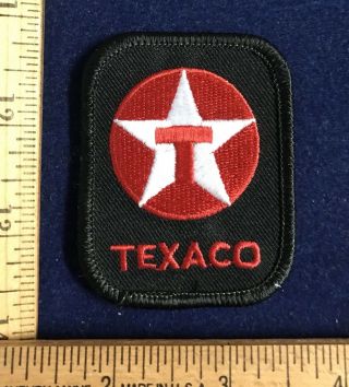 Vintage Texaco Oil Gas Station Uniform Patch