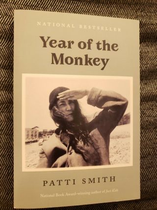 Patti Smith Year Of The Monkey Signed Autographed Paperback Edition