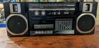 Vintage Panasonic Rx - C31 Am Fm Radio Cassette Boombox Ghettoblaster Stereo