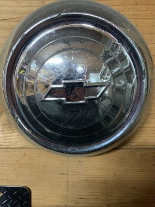 1950’s Chevrolet Hub Cap 10 " Wheel Covers Dog Dish 1950 