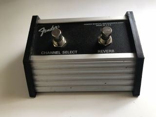 Vintage Fender Crate Guitar Tube Amplifier Reverb - Foot Pedal Made Usa