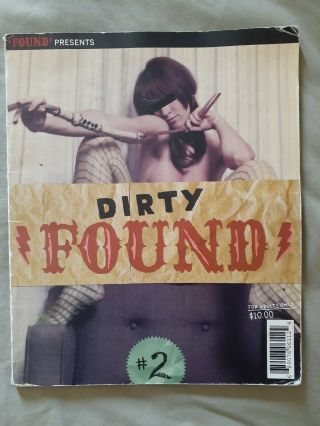 Adult Paperback Book Vintage Dirty Found Illustrated Collectors Edition