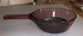 Vintage Corning Vision Cranberry.  5 L Glass Pot - Pan