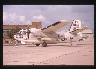 2 Aircraft Slides Of Grumman C - 1a Trader 146034 Vr - 24